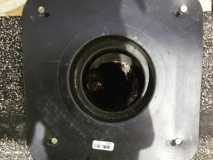Rubber boot flashing for exhaust vent on roof